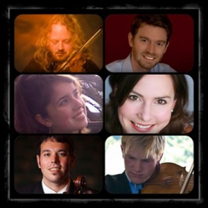 The six participants in Classical Revolution's Toronto concert on Saturday night.