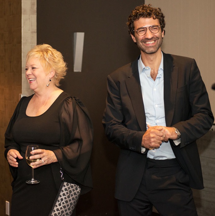 Luminato CEO Janice Price and artistic director Jorn Weisbrodt prefer the New York Times to local media (Luminato photo).