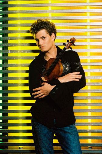 Violinist Alexandre Da Costa