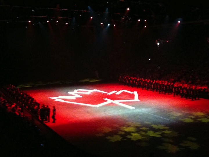 A scene from the Royal Nova Scotia International Tattoo in 2010.