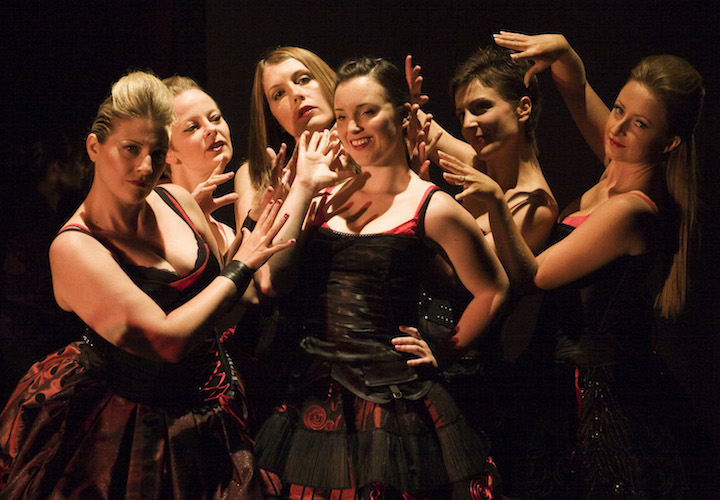 The cast of Queen of Puddings' Svadba -- Wedding (John Lauener photo).