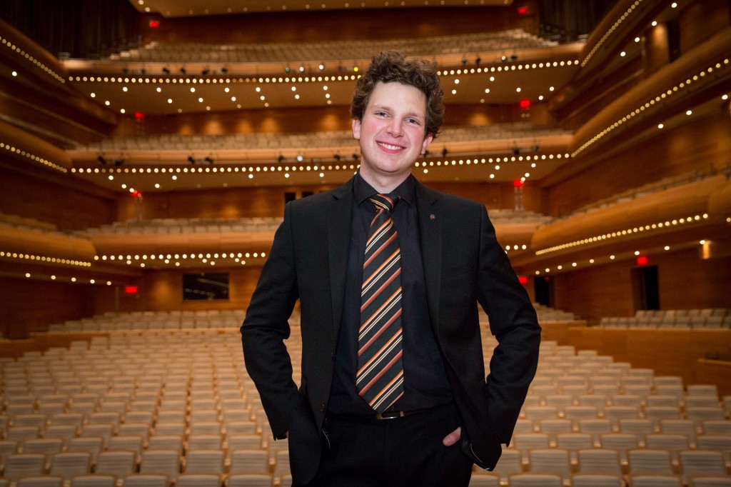 Jayson Gillham, first place winner. Photo: 2014 Montreal International Music Competition 