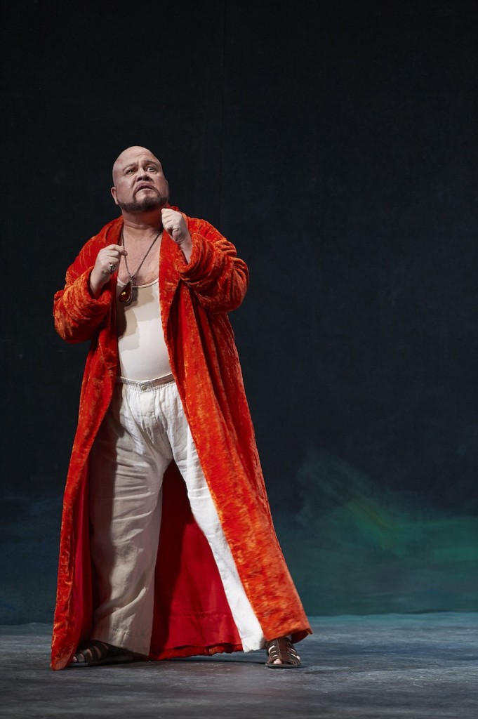 Tenor Richard Margison (seen here as Herod in the Canadian Opera Company’s recent production of Salome) brings operatic punch to Westben on Saturday (Michael Cooper photo).