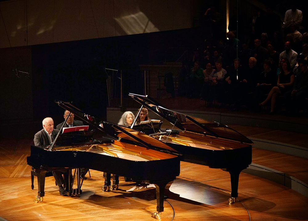 Martha Argerich and Daniel Barenboim