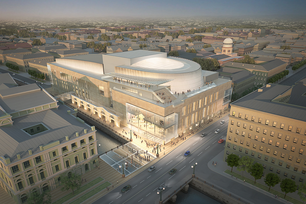 The new Mariinsky Theatre (rendering)