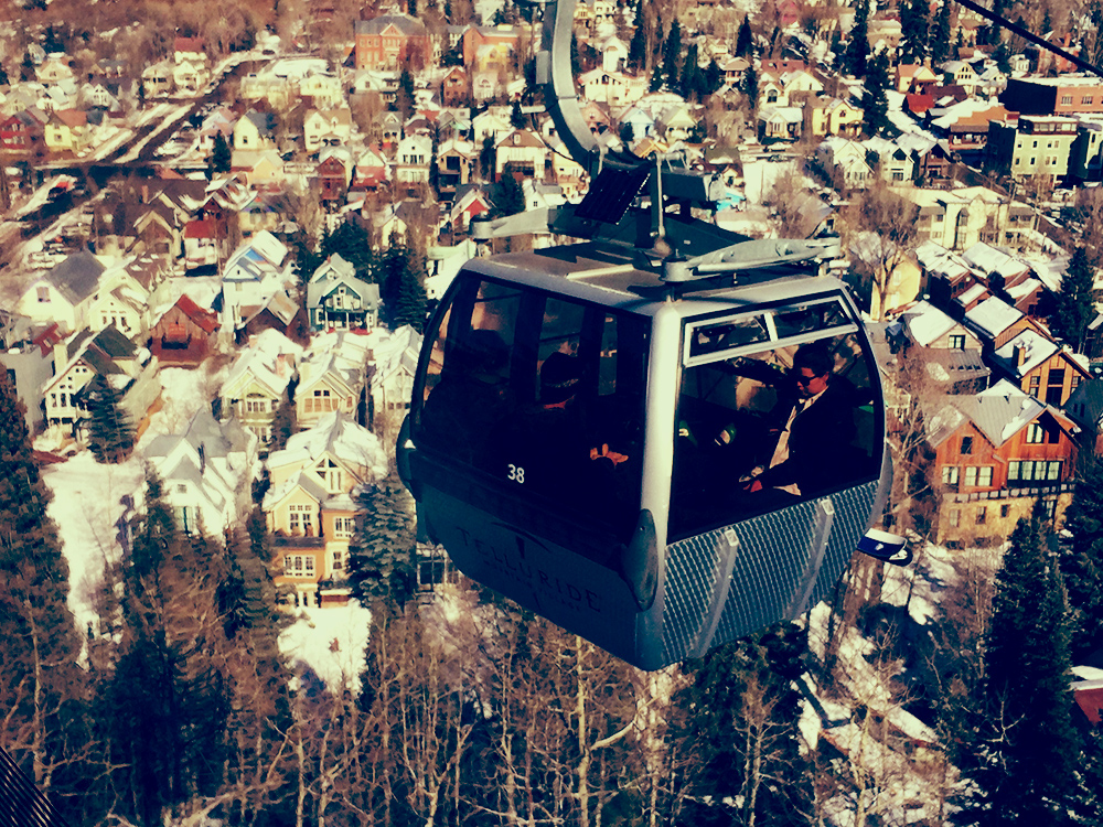 Telluride from Gondala