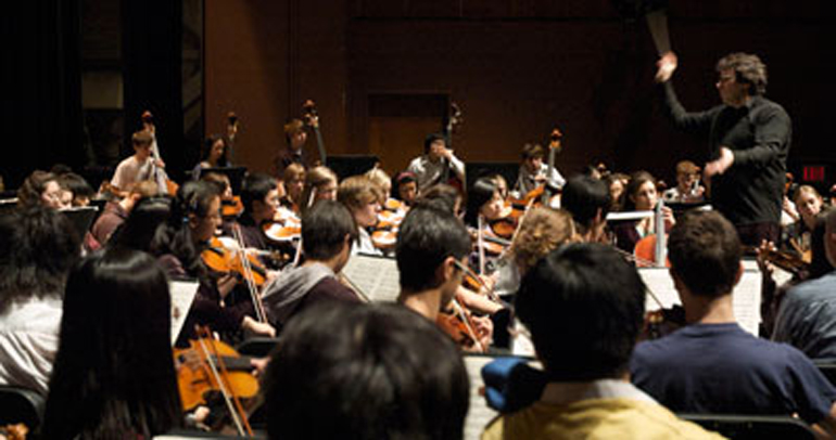 Toronto Symphony Youth Orchestra in rehearsal Photo: TSO