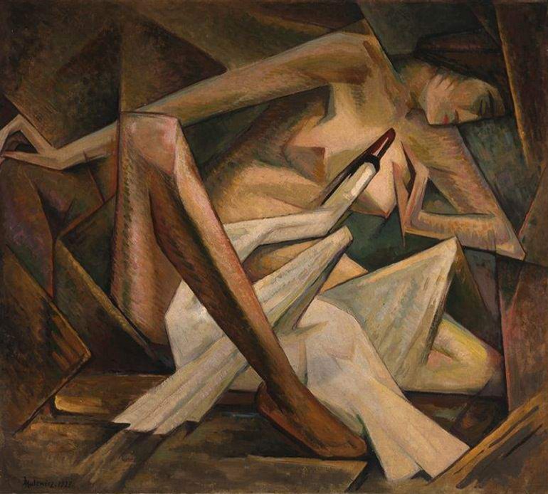 Leda and the swan. Jerzy Hulewicz, 1928.