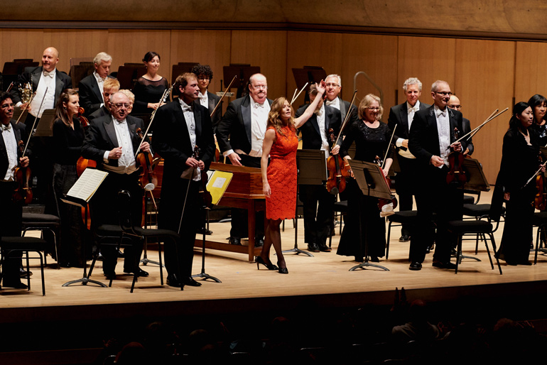 Barbara Hannigan with the TSO