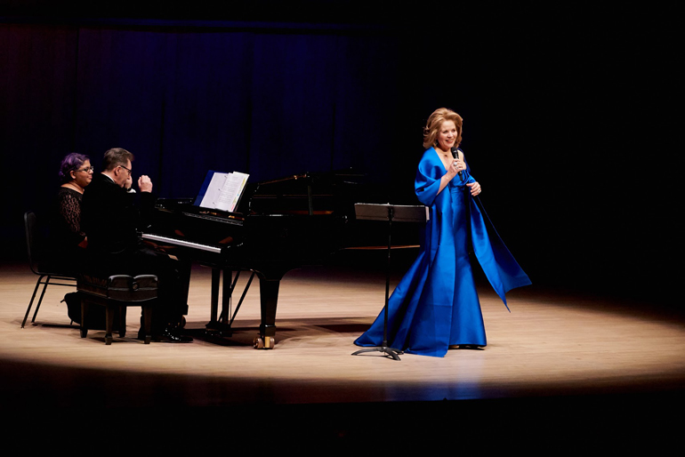 Renée Fleming, Soprano Gerald Martin Moore, Piano at Roy Thomson Hall (Photo: Malcolm Cook)