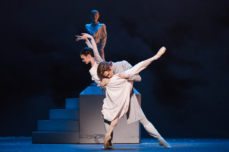 urgita Dronina and Evan McKie in The Winter's Tale. Photo by Karolina Kuras (courtesy of The National Ballet of Canada).