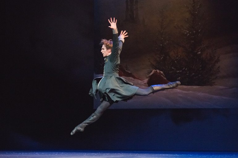  Evan McKie in The Winter's Tale. Photo by Karolina Kuras (courtesy of The National Ballet of Canada)