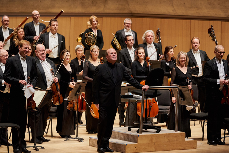 Mozart Jupiter Symphony; TSO with Bernard Labadie (Photo credit: Malcolm Cook)