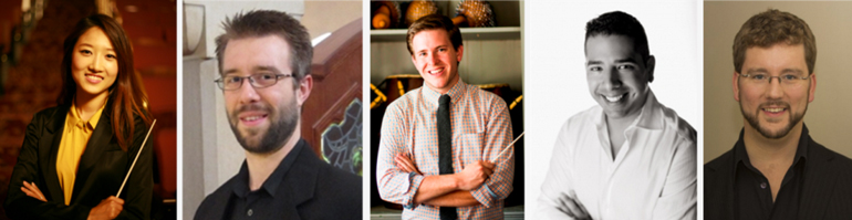 Hanno Cho, Stephen Frketic, Joshua Harper, Dan Rutzen and Jordan Van Biert