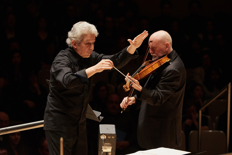 Peter Oundjian, Brett Dean (Photo: Malcolm Cook)