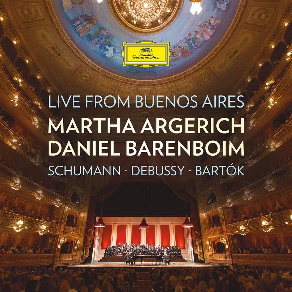 Martha Argerich & Daniel Barenboim Live from Buenos Aires (Schumann; Debussy; Barktok) Live