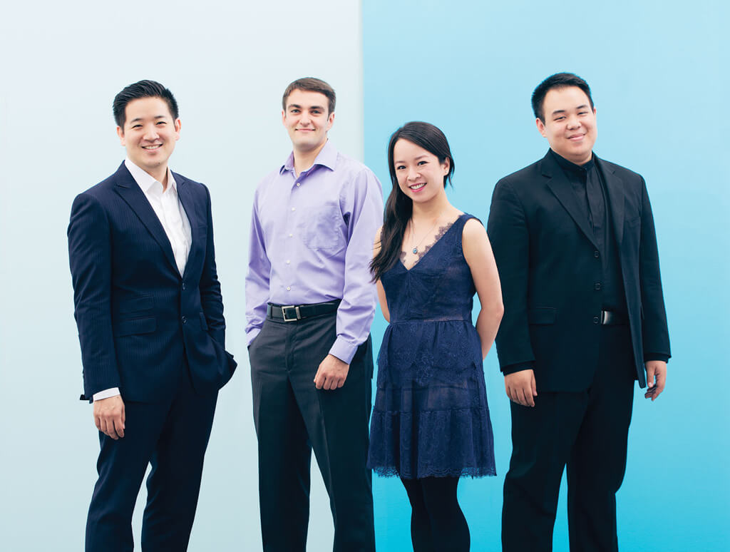 Afiara Quartet: Adrian Fung, Cello;  Timothy Kantor, Violin; Valerie Li, Violin; Eric Wong, Viola. 