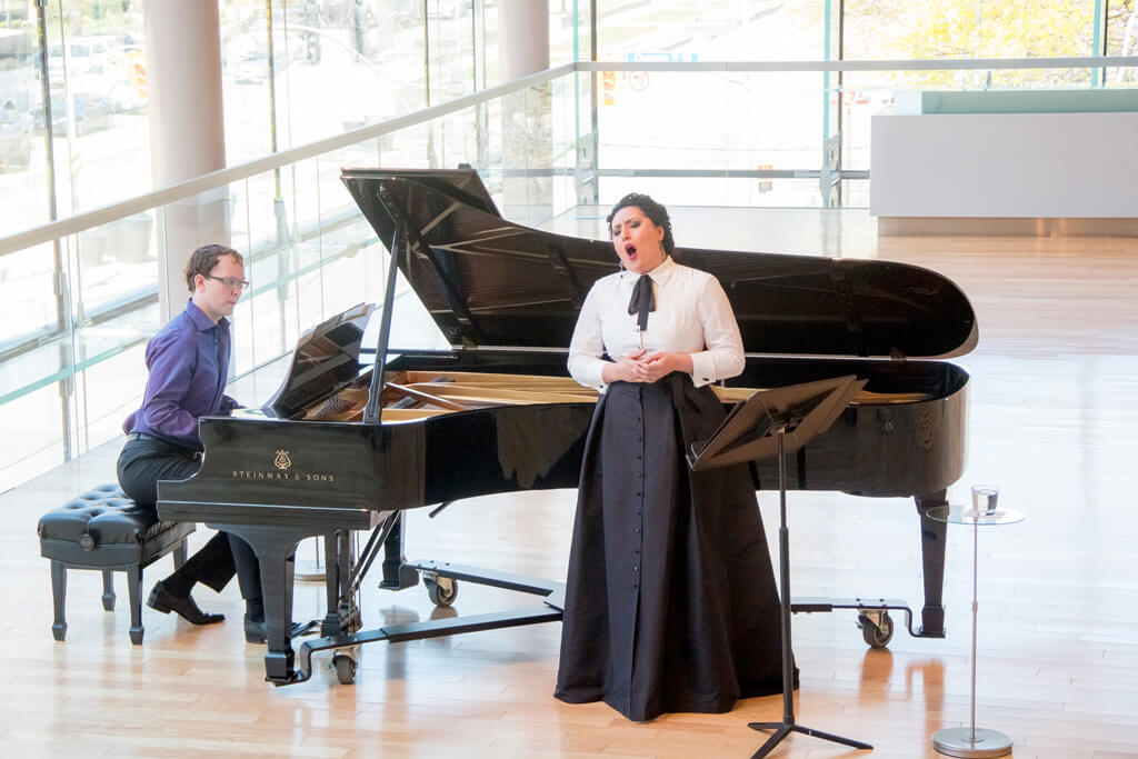 COC Vocal Series: Anita Rachvelishvili, mezzo; Stephen Hargreaves, piano. (Photo: Lara Hintelmann)