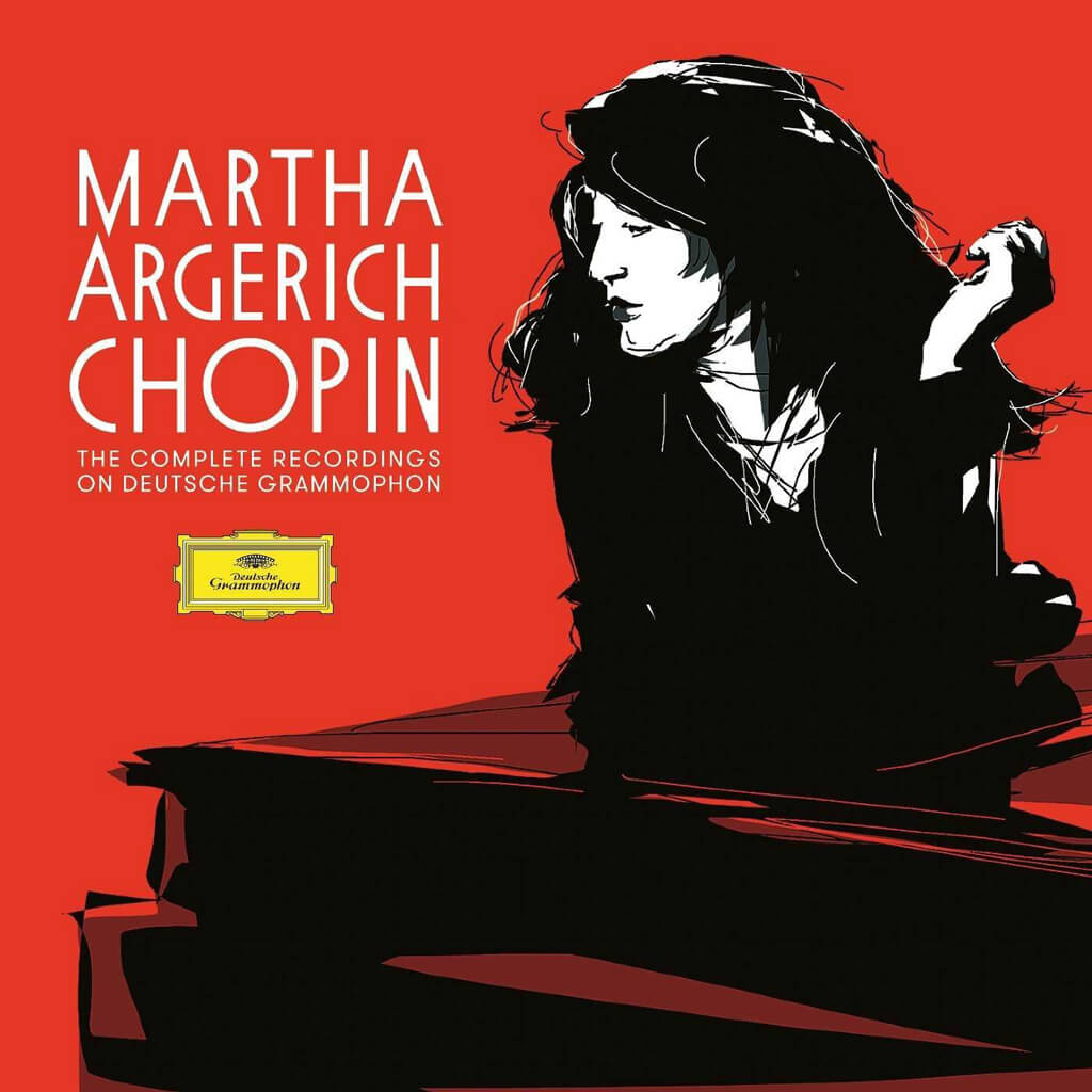 Martha Argerich. Chopin: the Complete Recordings on Deutsche Grammophon. Mstislav Rostropovich. Mischa Maisky. London Symphony Orchestra/Abbado. National Symphony Orchestra/Rostropovich. DG 479 6068 (5 CDs). Total Time: 73:02 + 78:32+76:40 + 68:35 + 73:02.
