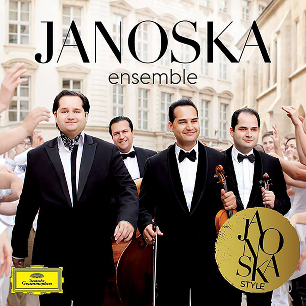 Janoska Ensemble. Music by Johann Strauss, Waxman, Kreisler, Paganini and members of the ensemble. Deutsche Grammophon 481 2524. Total Time: 64:06.