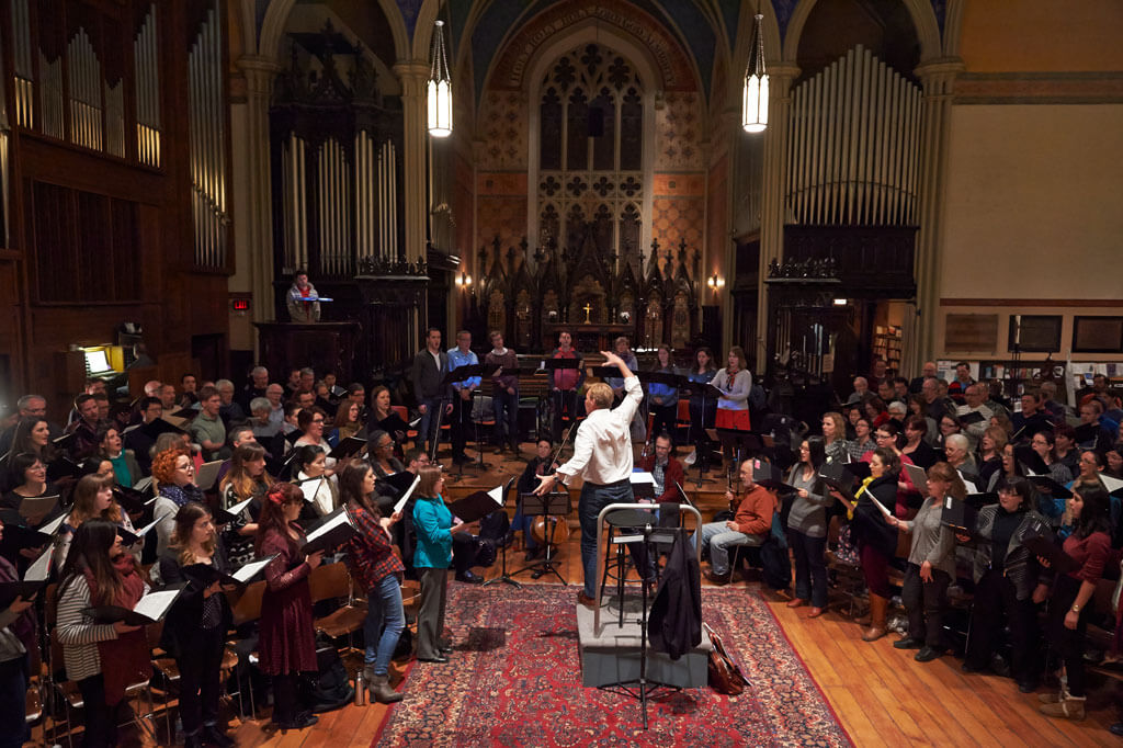 Toronto Mendelssohn Choir, Noel Edison (conductor) (Photo: Brian Summers)