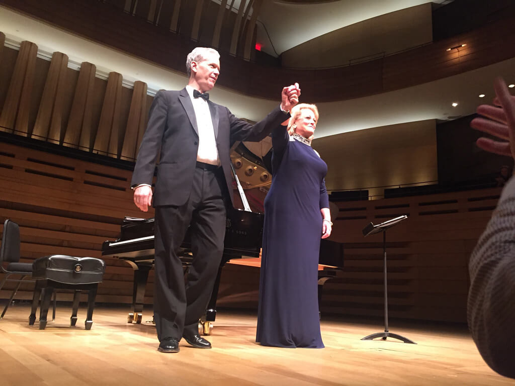 Brian Zeger and Deborah Voigt at Koerner Hall (Photo: Alexey Konkin)