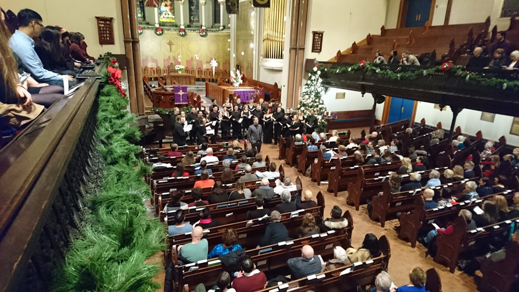 That Choir at Andrew’s Presbyterian Church. (Photo: Brian Chang)