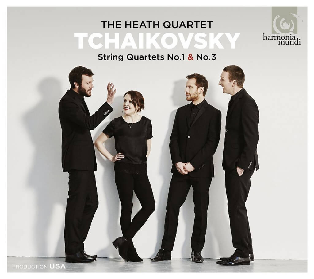 The Heath Quartet | Tchaikovsky String Quartets Nos. 1 & 3 | Harmonia Mundi
