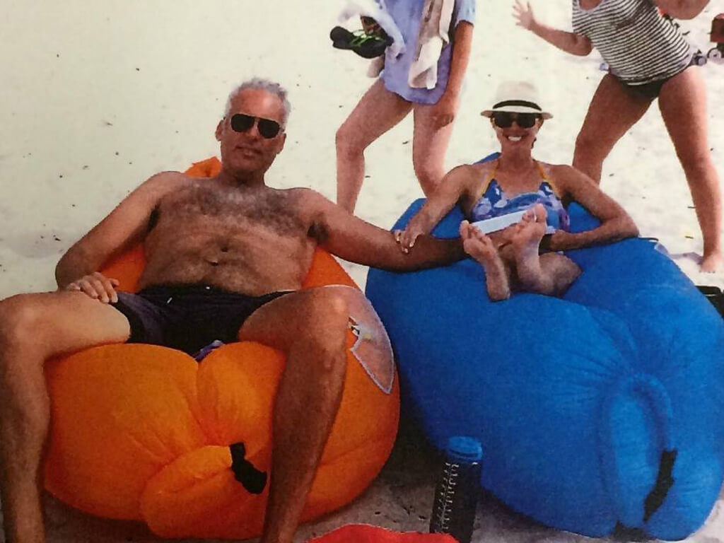 Ex-TSO CEO Jeff Melanson on vacation with partner in Mexico. (Photo via court filing)