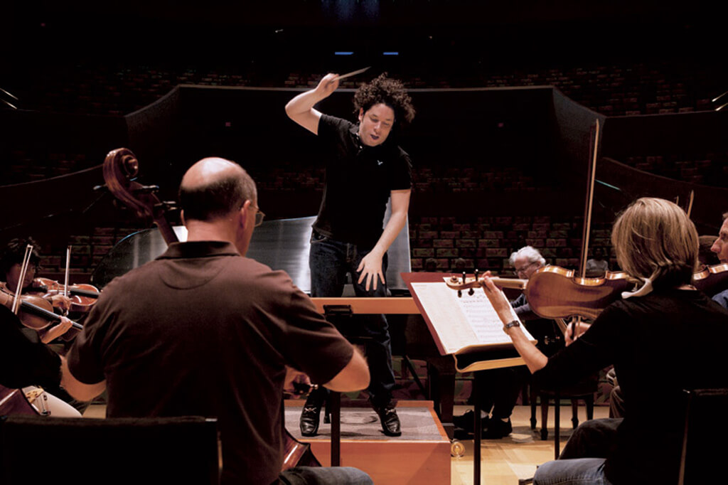 Gustavo Dudamel (Photo courtesy LA Philharmonic )