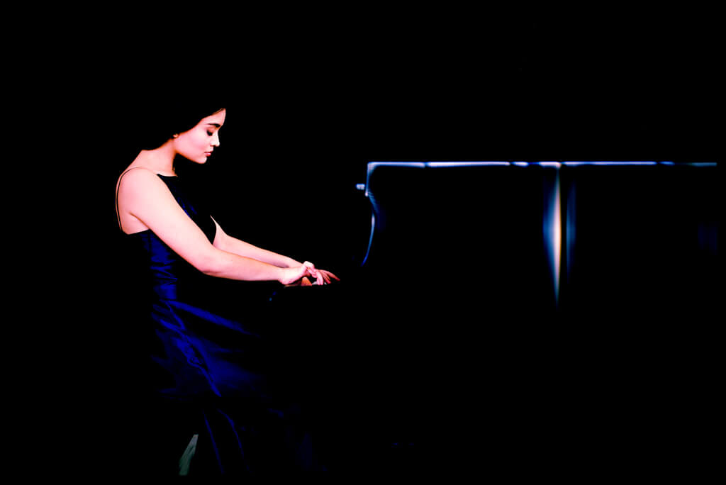 Pianist Charissa Vandikas, one of five winners of the The Glenn Gould School Concerto Competition.