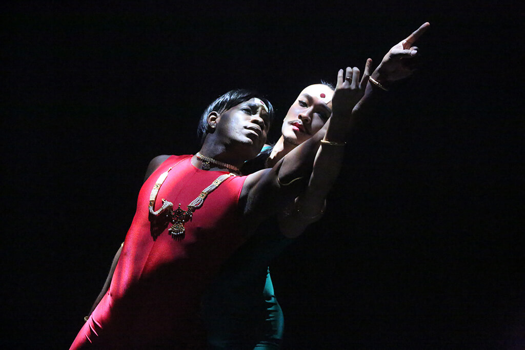 The Man Who Married Himself dancers Jelani Ade Lam and Sze Yang Ade Lam (Photo: Gordon Mony Penny)