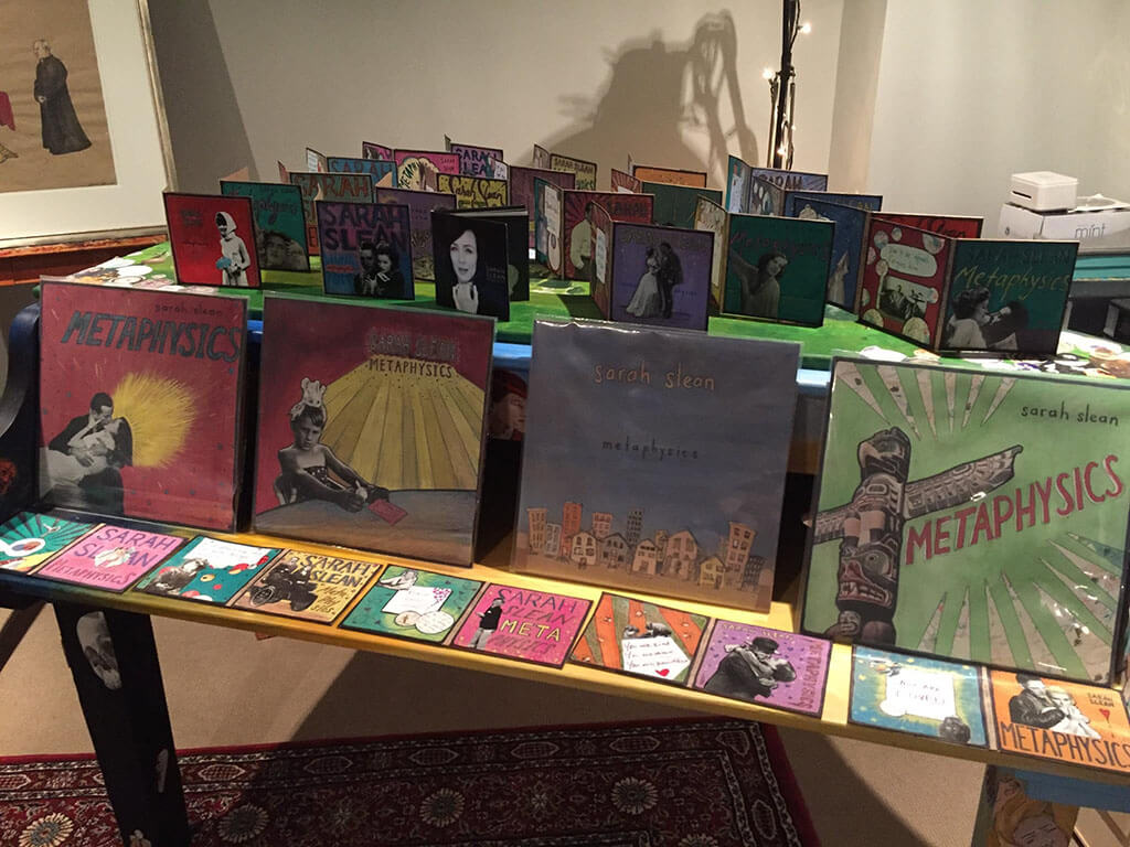 Sara Slean's self-made album art