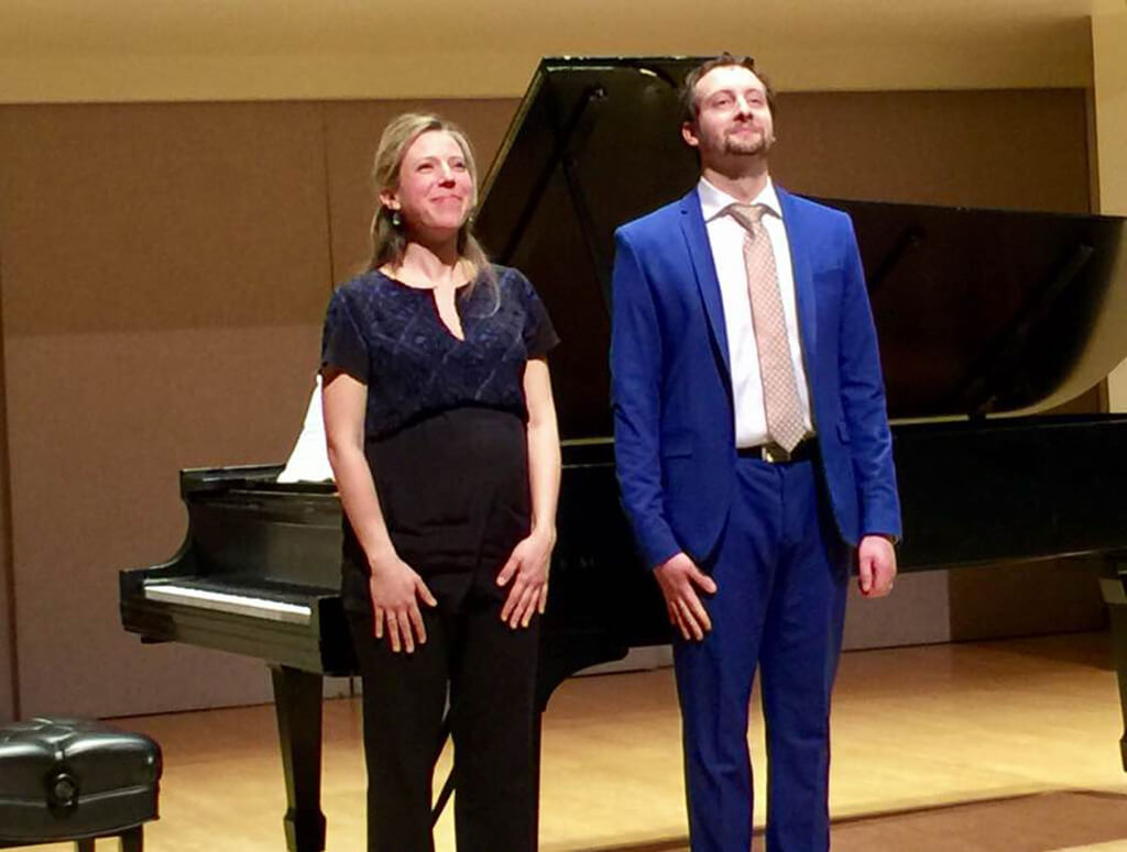 Mélisande Sinsoulier and Joel Allison. (Photo: Joseph So)