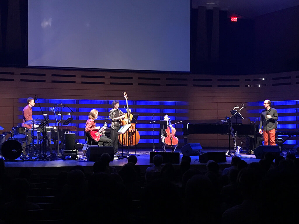 Bang on a Can All-Stars at Koerner Hall. (Photo: Michael Vincent)