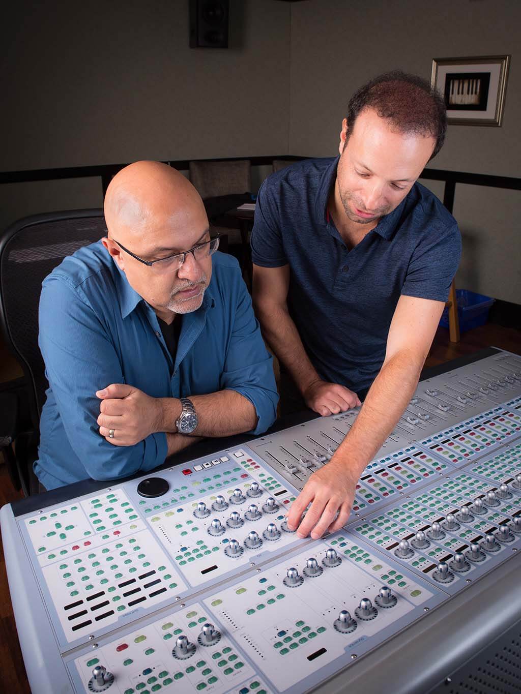 Composers Amin Bhatia & Ari Posner (Photo: Scott Murdoch)