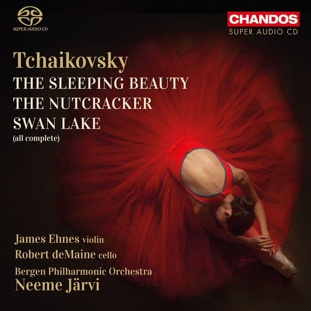 Tchaikovsky: Swan Lake. The Sleeping Beauty. The Nutcracker. James Ehnes, violin. Robert deMaine, cello. Bergen Philharmonic/Neeme Järvi. CHANDOS 5204 (5 CDs). Total Time: 6:32. 
