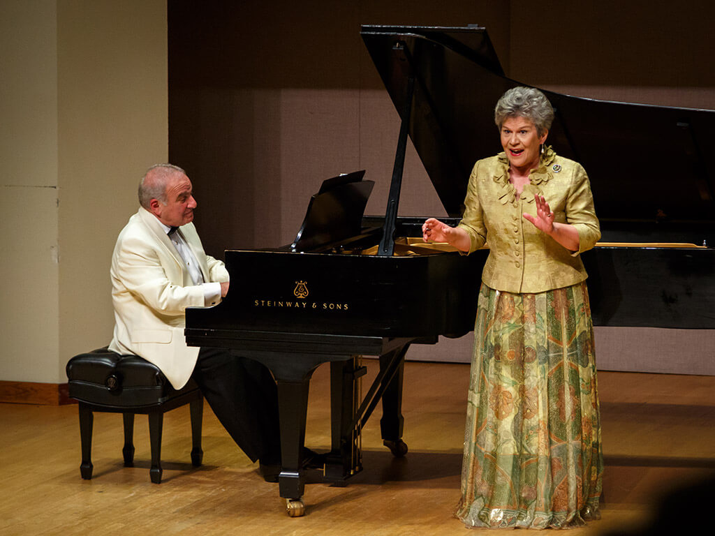 Soprano Soile Isokoski, pianist Martin Katz (Photo: James Ireland)