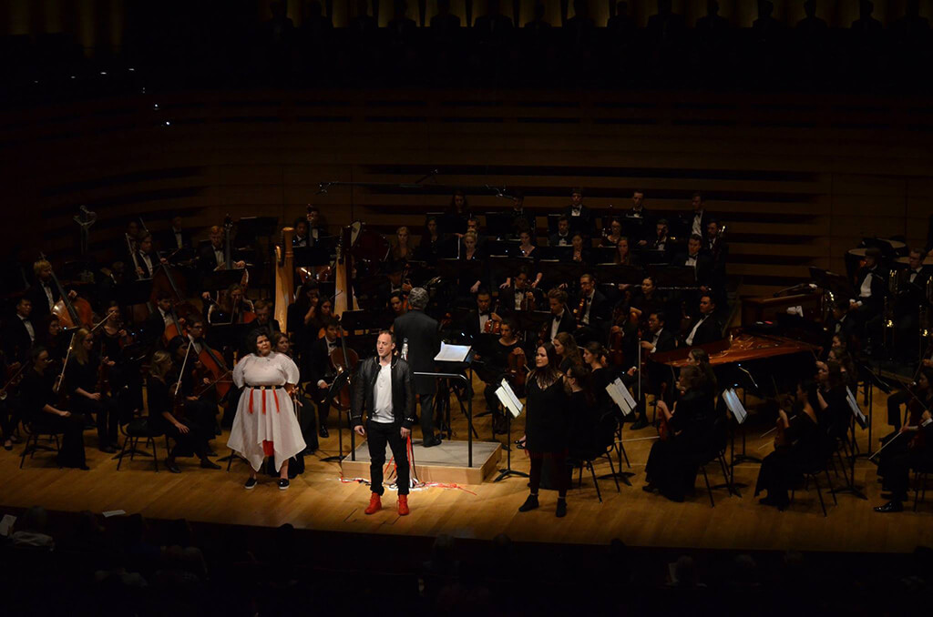 The National Youth Orchestra of Canada presented The Unsilent Project (Photo courtesy NYO Canada)