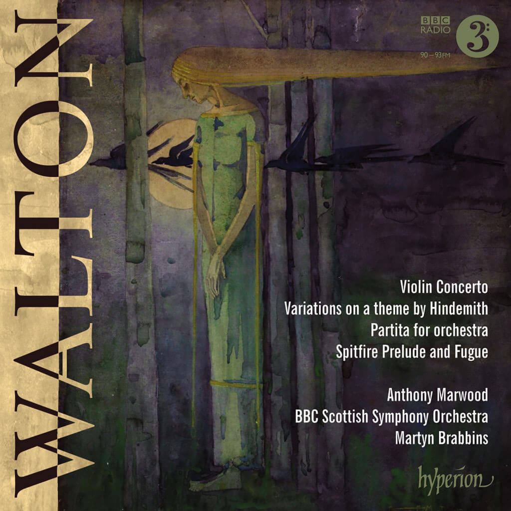 Walton: Violin Concerto, Partita & Hindemith Variations (Hyperion)