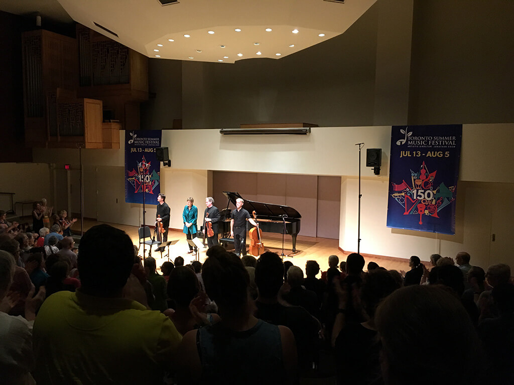 A full house at Toronto Summer Music's "A Tribute to Anton Kuerti" (Photo: Jennifer Liu)