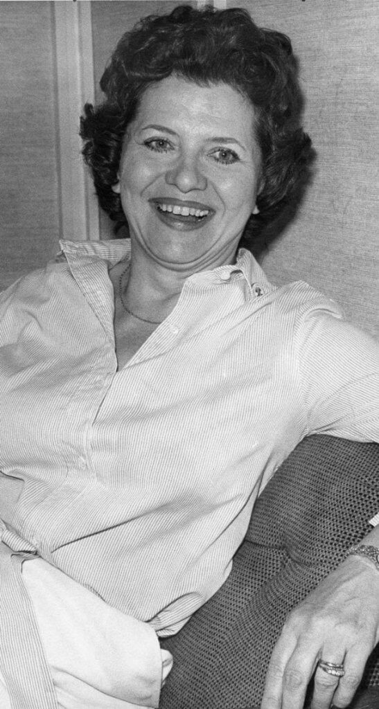 Irene Salemka McGillivray, pictured on August 23, 1980 in Regina. (Photo Roy Antal)