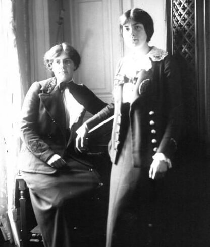 Nadia and Lili Boulanger in 1913 (Photo courtesy Bibliothèque nationale de France)