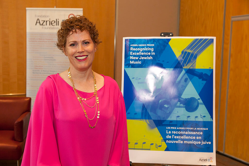 Kelly-Marie Murphy, winner of the 2018 Azrieli Commission for Jewish Music. (Photo courtesy Azrieli Foundation)