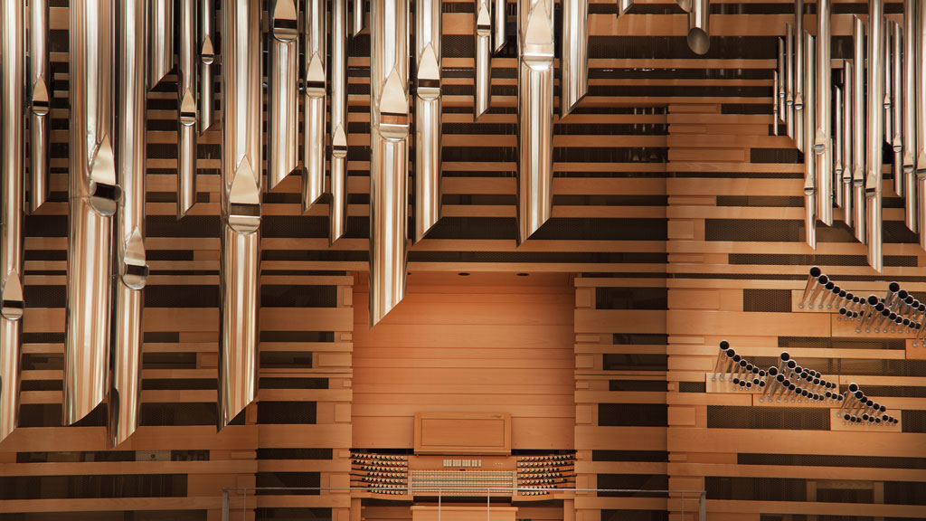Le Grand orgue Pierre-Béique de la Maison symphonique. (Photo