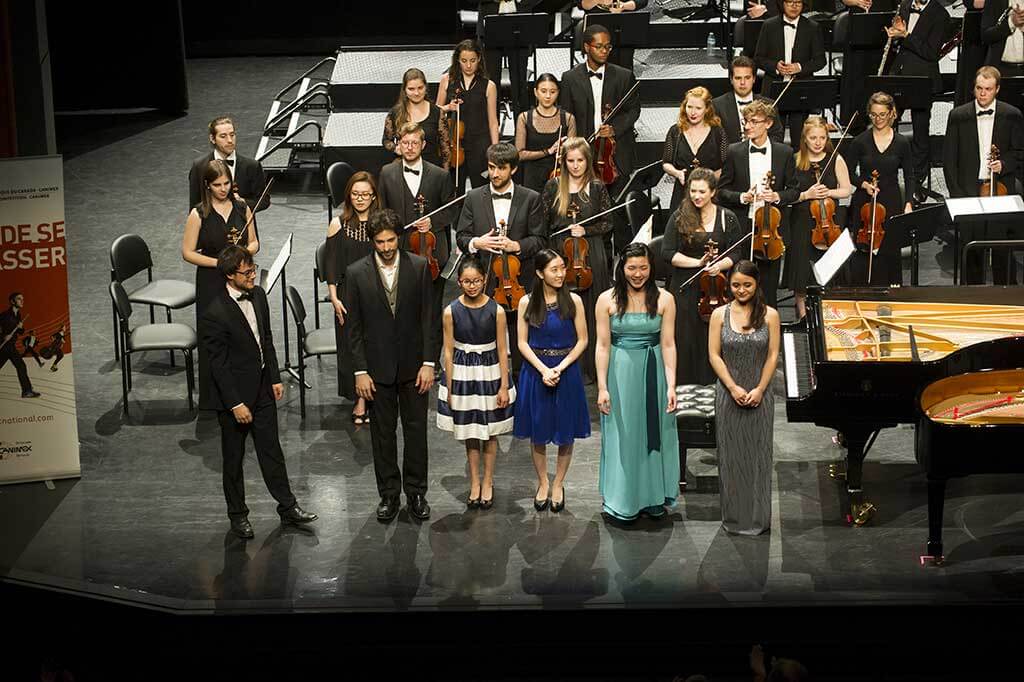 Les lauréats du Concours de musique du Canada-Canimex 2017. (Photo: courtoisie du CMC)