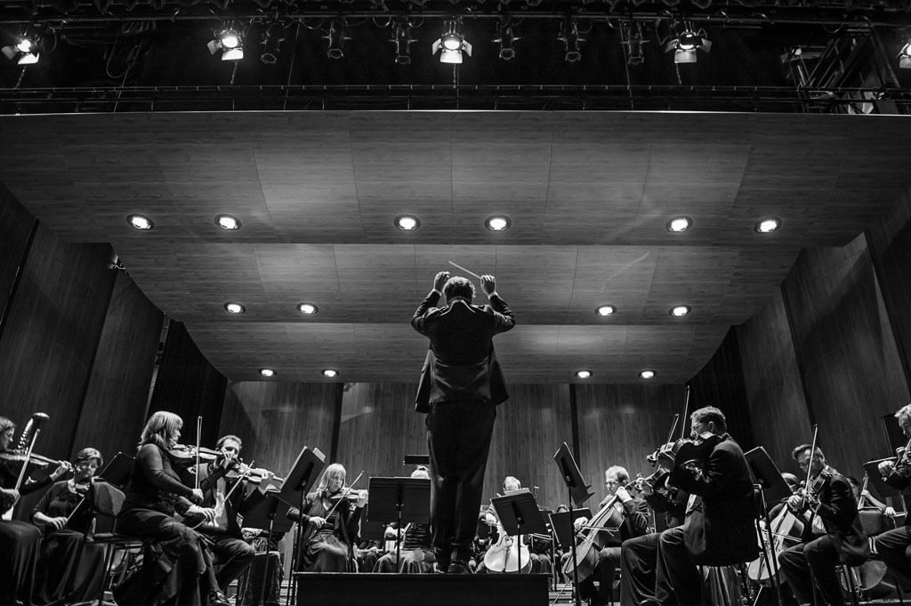 Julien Proulx et l'Orchestre symphonique de Drummondville (Photo : Véronique St-Amand)