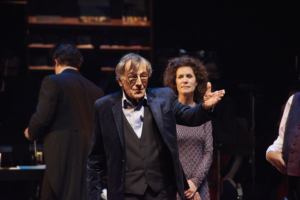 On a toujours autant de plaisir à écouter parler Edgar Fruitier, dont la voix, comme un grand vin, semble se bonifier avec l’âge. (Crédit: Frank Desgagnés)