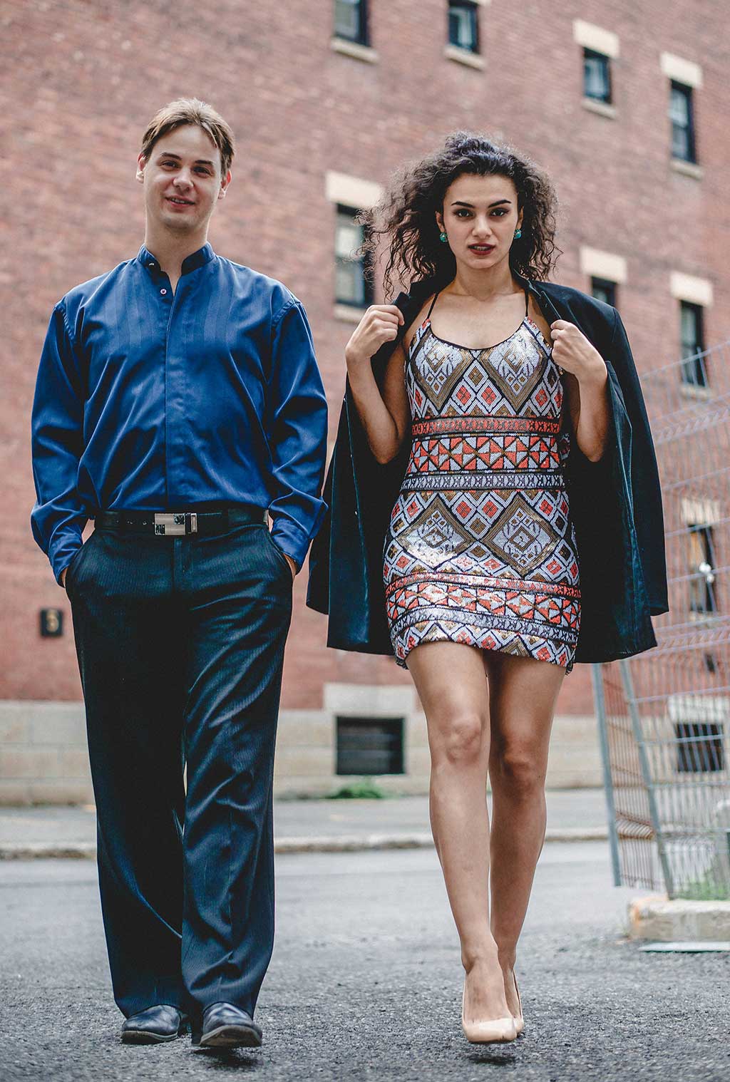 Le duo Michel-Alexandre Broekaert (piano) et Nuné Melik sera de la tournée nationale de Jeunesse musicale Canada l’an prochain. (Crédit: Gabriella Faith)