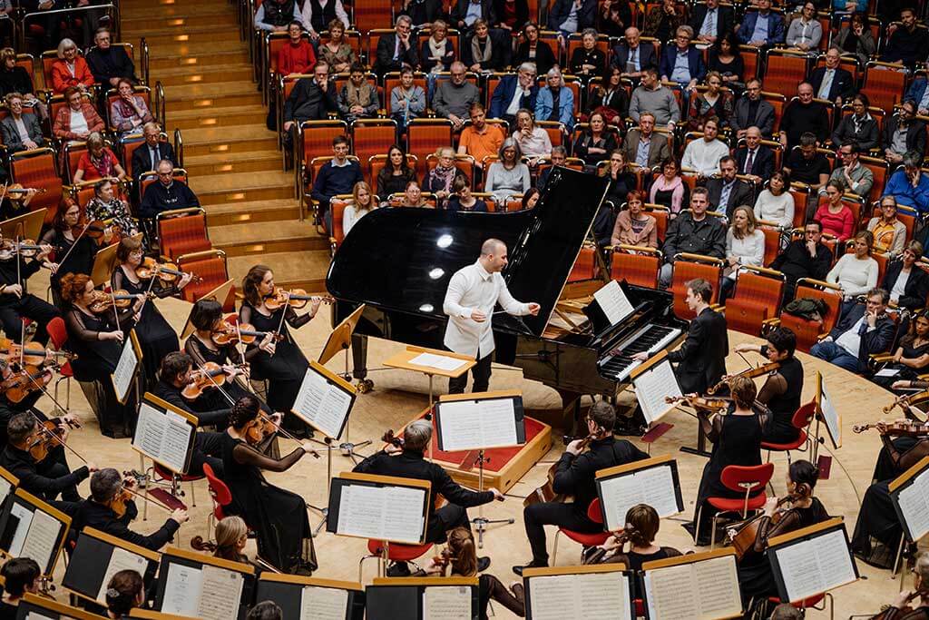 Alexandre Tharaud a interprété le Concerto pour la main gauche, de Maurice Ravel, à Cologne, avec l'Orchestre Métropolitain. (Crédit: François Goupil)